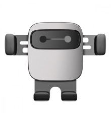 Автомобільний тримач Baseus Cube Gravity Vehicle Mounted silver