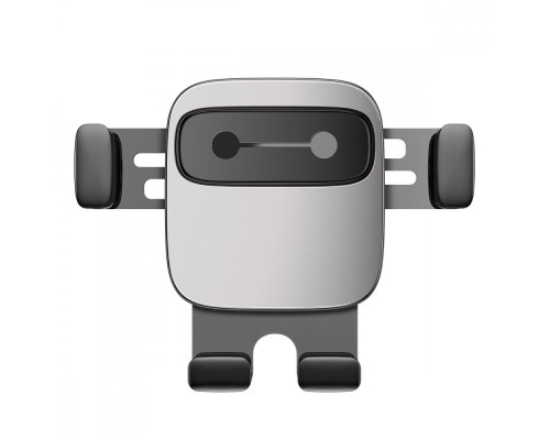 Автомобільний тримач Baseus Cube Gravity Vehicle Mounted silver