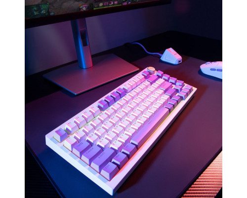 Бездротова клавіатура Proove Gaming Coupe (Ukraine Layout) white/purple 2003000266870 6901115873364