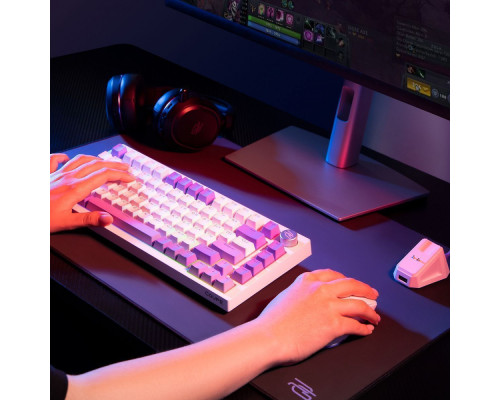 Бездротова клавіатура Proove Gaming Coupe (Ukraine Layout) white/purple 2003000266870 6901115873364