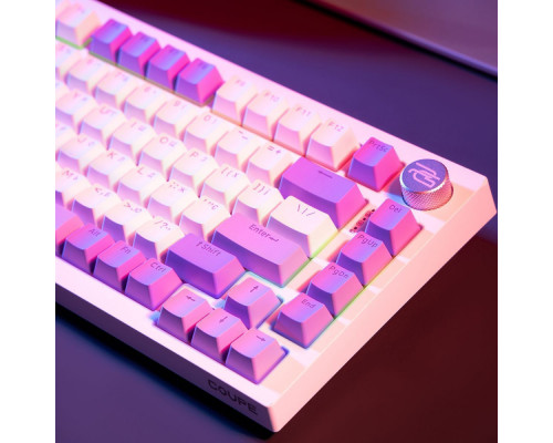 Бездротова клавіатура Proove Gaming Coupe (Ukraine Layout) white/purple 2003000266870 6901115873364