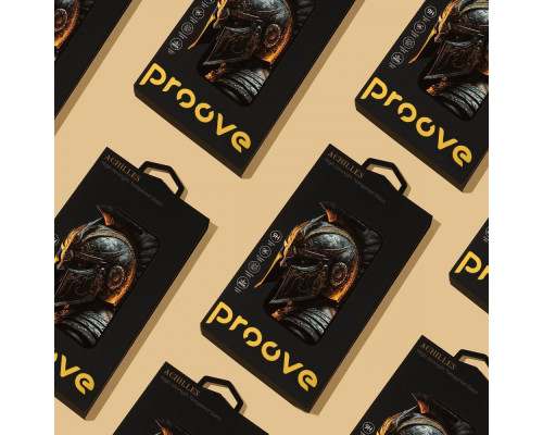 Захисне скло Proove Achilles iPhone 15 Pro Max black 2001001954673 6901137953839