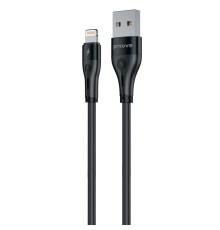 Кабель Proove Soft Silicone USB to Lightning 2.4A (2m) black 2003000244175 6901116964375
