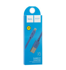 Кабель USB Hoco X5 Bamboo Lightning Колір Білий