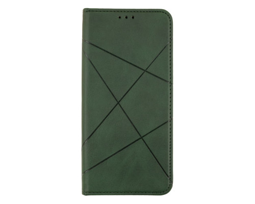 Чохол-книжка Business Leather для Xiaomi Poco X3 / Poco X3 Pro Колір Чорний