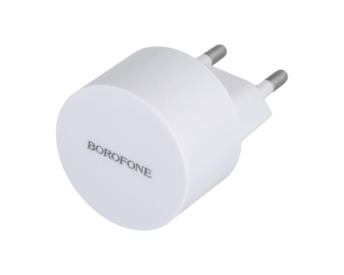 Мережевий Зарядний Пристрій Borofone BA23A Micro 2USB 2.4A Колір Білий