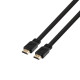 Кабель HDMI-HDMI 1.4V Flat 5m Колір Чорний