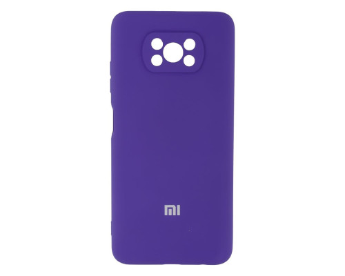 Чохол Full Case with frame для Xiaomi Poco X3 Колір 39, Elegant purple