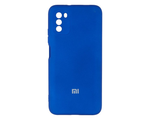 Чохол Full Case with frame для Xiaomi Poco M3 Колір 44, Shiny blue 2020000234487