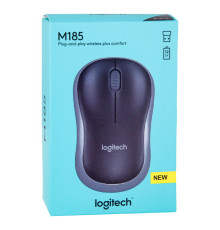 Wireless Миша Logitech M185 Колір Чорно-Синій