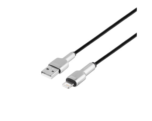 Кабель USB Baseus USB to Lightning 2.4A CALJK-A Колір Чорний, 01 6953156202245