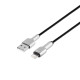 Кабель USB Baseus USB to Lightning 2.4A CALJK-A Колір Чорний, 01 6953156202245