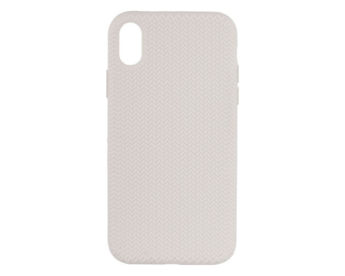 Чохол Silicone Knitted для iPhone Xr Copy Колір 5, Antique white