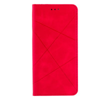 Чохол книжка Business Leather для Xiaomi Redmi Note 10S Колір Crimson 2020000266488