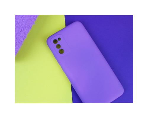 Чохол Full Case No Logo with frame для Samsung A02s (A025) Колір 69.Fluorescent Yellow 2020000262916