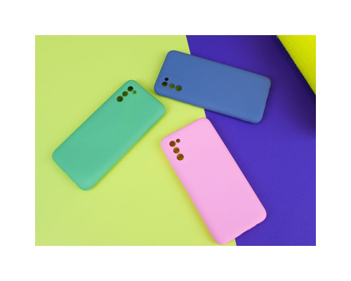 Чохол Full Case No Logo with frame для Samsung A02s (A025) Колір 69.Fluorescent Yellow 2020000262916