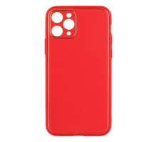 Чохол Leather Gold with Frame without Logo для iPhone 11 Pro Колір 2, Red 2020000264798