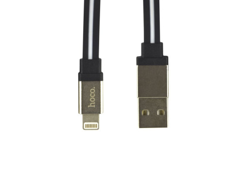 Кабель USB Hoco U103 Magnetic absorption charging data cable for Lightning Колір Чорный 6931474750174