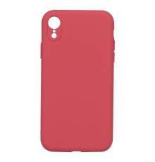 Чохол Silicone Case Full Camera no logo для iPhone Xr Колір 25, Camelia 2020000293224