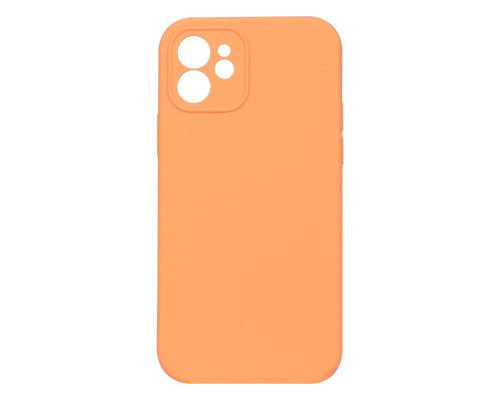 Чохол Silicone Case Full Camera no logo для iPhone 12 Колір 49, Papaya 2020000291701