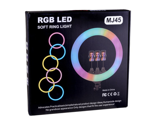 Лампа RGB MJ18 45cm м'ята упаковка Колір Чорний