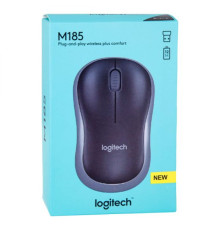 Wireless Миша Logitech M185 мятая упаковка Колір Чорний