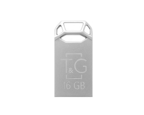 USB флеш-накопичувач T&G 16gb Metal 110 Колір Сталевий