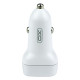 Автомобільний Зарядний Пристрій XO CC37 PD+QC3.0 20W Колір Бiлий 6920680876938