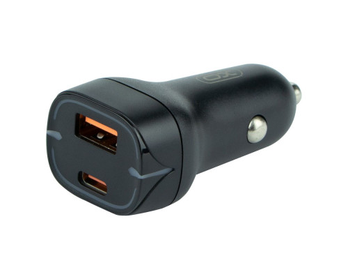 Автомобільний Зарядний Пристрій XO CC37 PD+QC3.0 20W Колір Бiлий 6920680876938