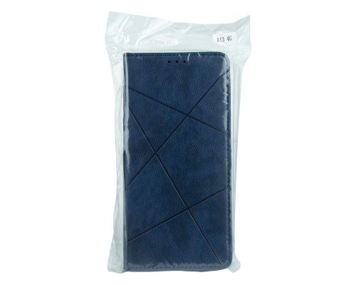 Чохол-книжка Business Leather для Samsung Galaxy A13 4G (A135) Колір Blue