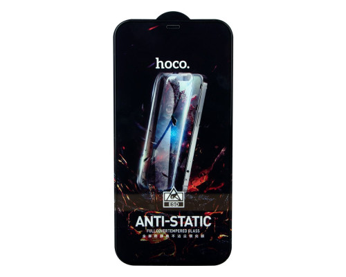 Захисне скло Hoco G10 HD Anti-static for Apple Iphone 12 Pro Max 25 шт Колір Чорний