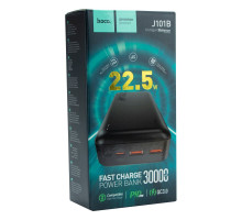 Універсальна Мобільна Батарея Hoco J101B Astute 22.5W fully compatible 30000 mAh Колір Чорний