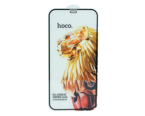 ПОШТУЧНО Захисне скло Hoco G9 HD for Apple Iphone 12/12 Pro Колір Чорний 2020000325147