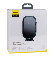 Автотримач Baseus Wireless Charger WXHW03 Мятая упаковка Колір Чорний, 01