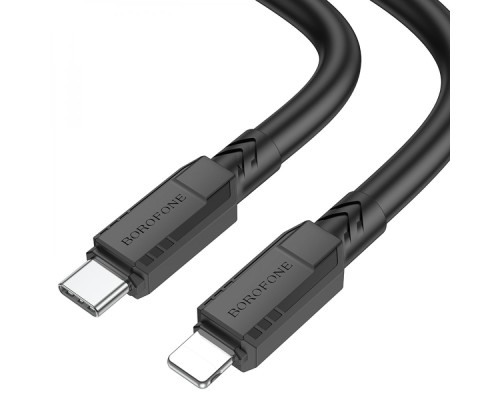 Кабель USB Borofone BX81 PD Type-C to Lightning Колір Чорний