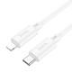 Кабель USB Hoco X88 Gratified PD20W Type-C to Lightning Колір Чорний 6931474783288