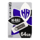 USB флеш-накопичувач Hi-Rali Shuttle 64gb Колір Чорний