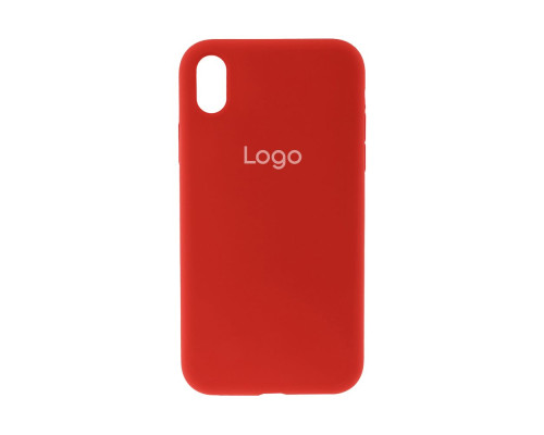 Чохол Silicone Case Full Size (AA) для iPhone Xr Колір 49.Papaya 2020000152835