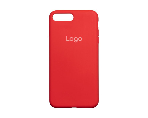 Чохол Silicone Case Full Size (AA) для iPhone 7 Plus/8 Plus Колір 14.Red 2020000149798