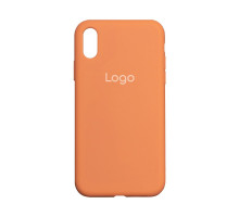 Чохол Silicone Case Full Size (AA) для iPhone Xr Колір 49.Papaya 2020000152835