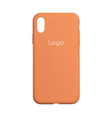 Чохол Silicone Case Full Size (AA) для iPhone Xr Колір 49.Papaya 2020000152835