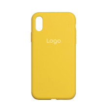 Чохол Silicone Case Full Size (AA) для iPhone Xr Колір 50.Canary yellow 2020000152828