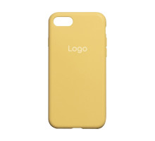 Чохол Silicone Case Full Size (AA) для iPhone 7/8/SE2 Колір 04.Yellow 2020000149583