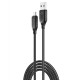 Кабель USB XO NB235 Zebra series Braided 2.4A Micro М'ята упаковка Колір Бiлий