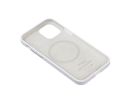 Чохол Silicone Case with MagSafe для iPhone 12/12 Pro Колір 04.Pistachio