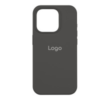 Чохол Silicone Case Full Size (AA) для iPhone 14 Pro Колір 15.Dark grey 2020000309307