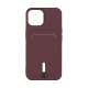 Чохол TPU Colorfull Pocket Card для iPhone 15 Колір 39.Elegant purple 2020000358602