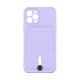 Чохол TPU Colorfull Pocket Card для iPhone 12 Pro Колір 39.Elegant purple