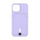 Чохол TPU Colorfull Pocket Card для iPhone 15 Колір 39.Elegant purple 2020000358602