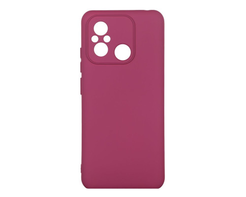 Чохол Silicone Cover Full Camera (A) для Xiaomi Redmi 12C Колір 42.Maroon 2020000351870